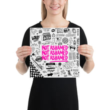 “Not Ashamed” Cover Art Poster